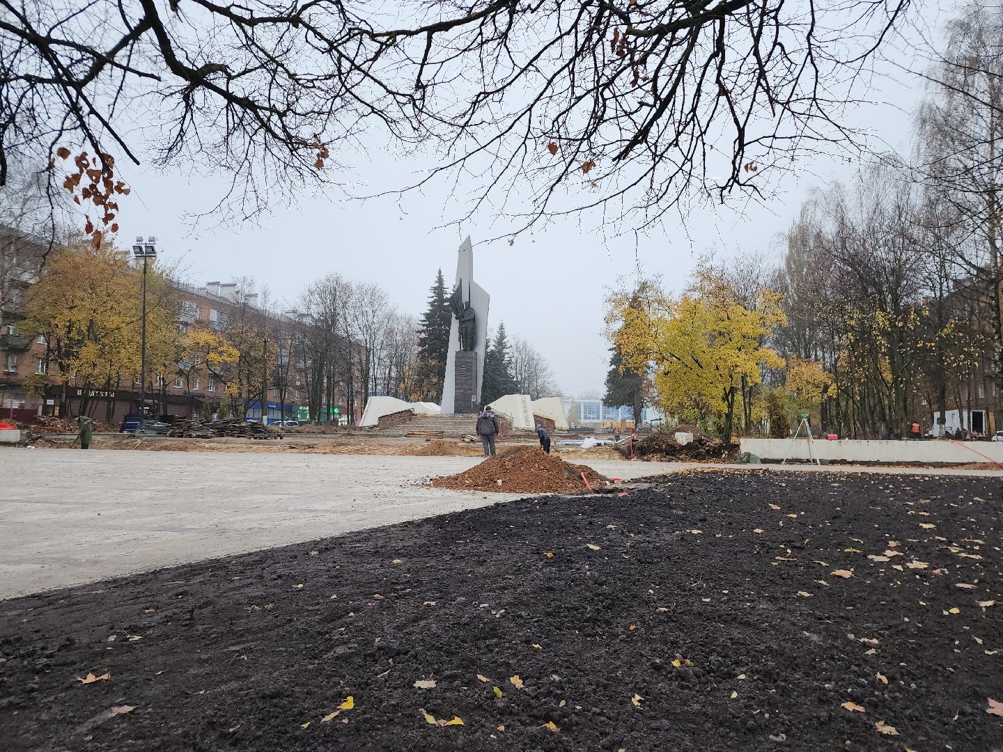 благоуйстройство, сквер, площадь, фрязино,