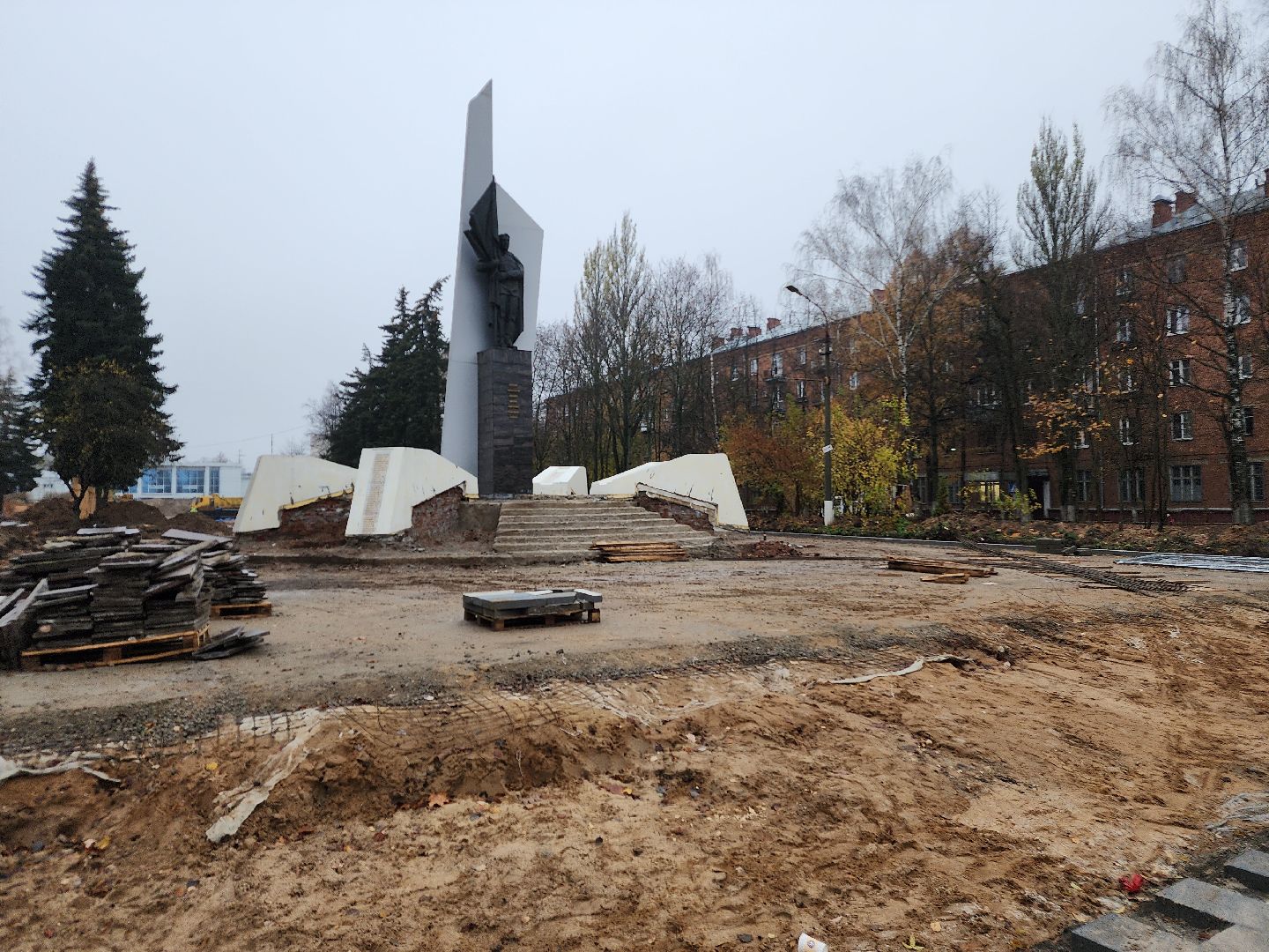 благоуйстройство, сквер, площадь, фрязино,