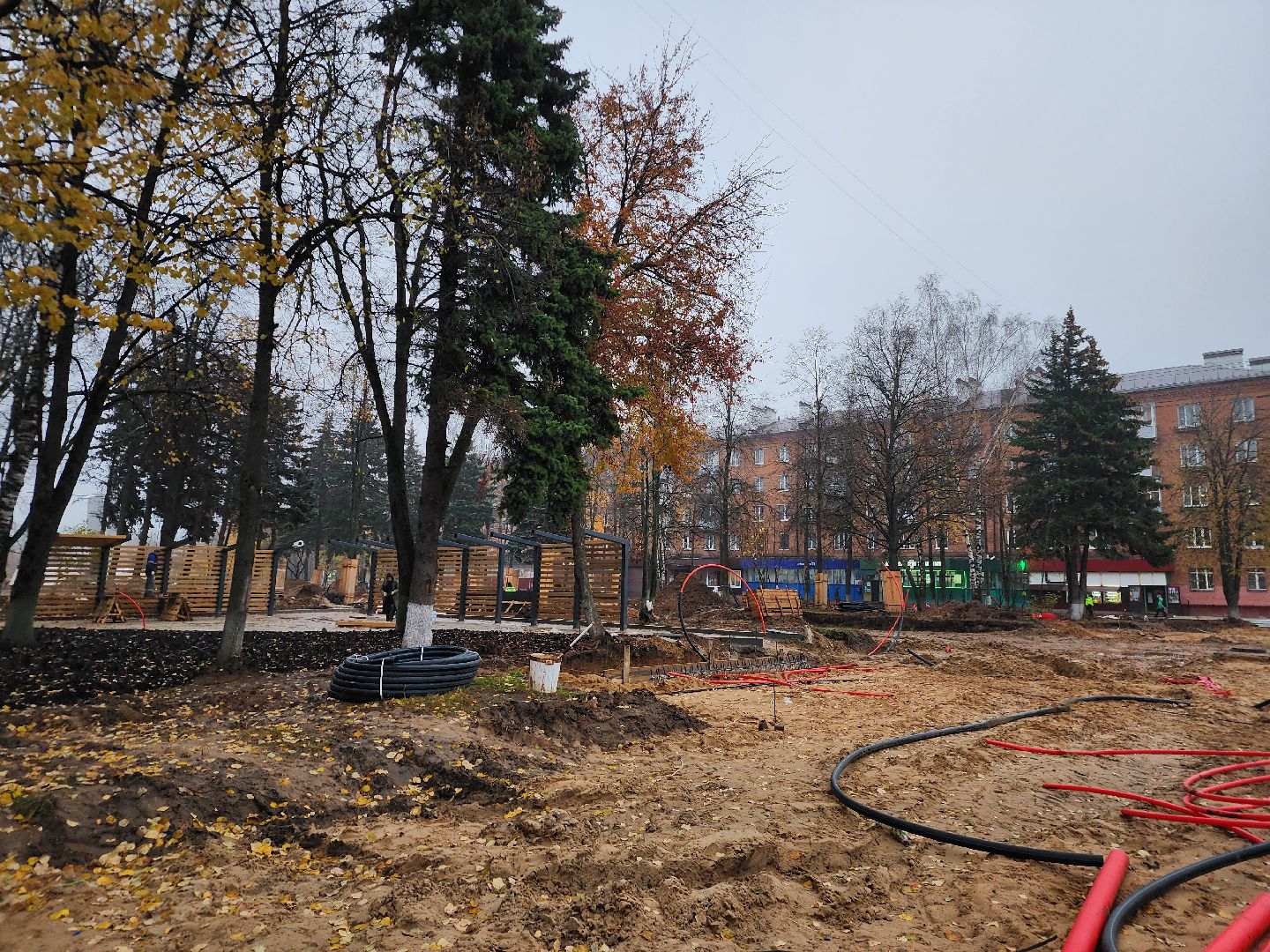 благоуйстройство, сквер, площадь, фрязино,