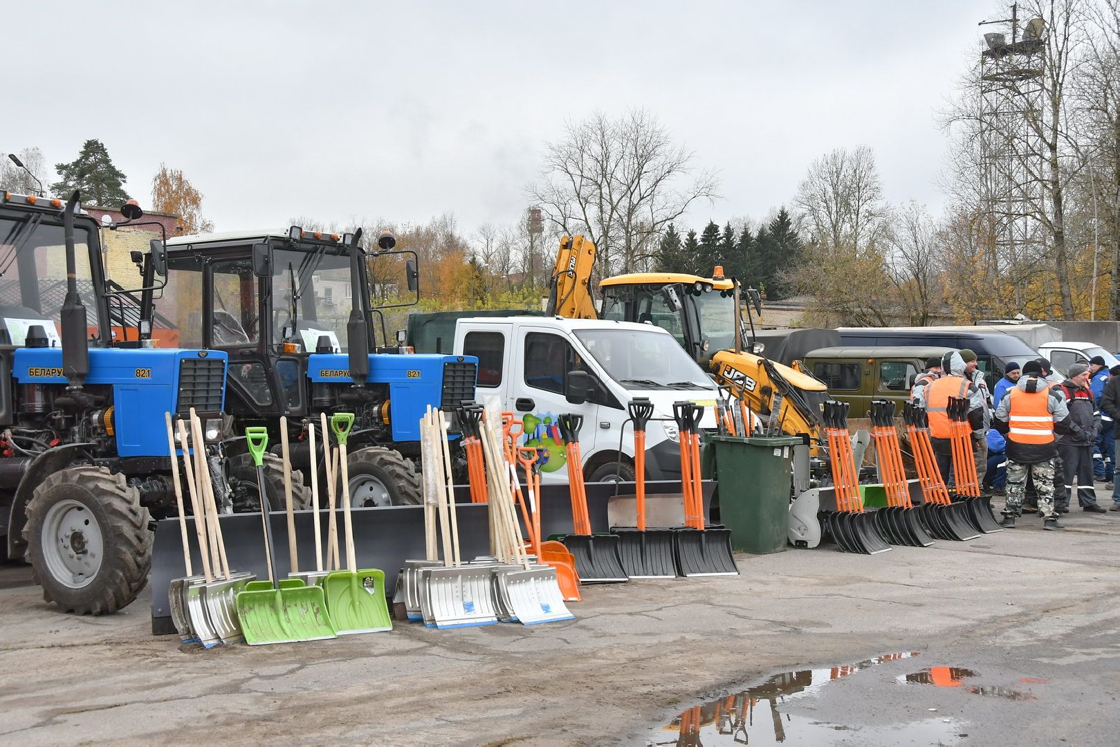 смотр коммунальной техники, Власиха, жкх, Осенне-зимний период,