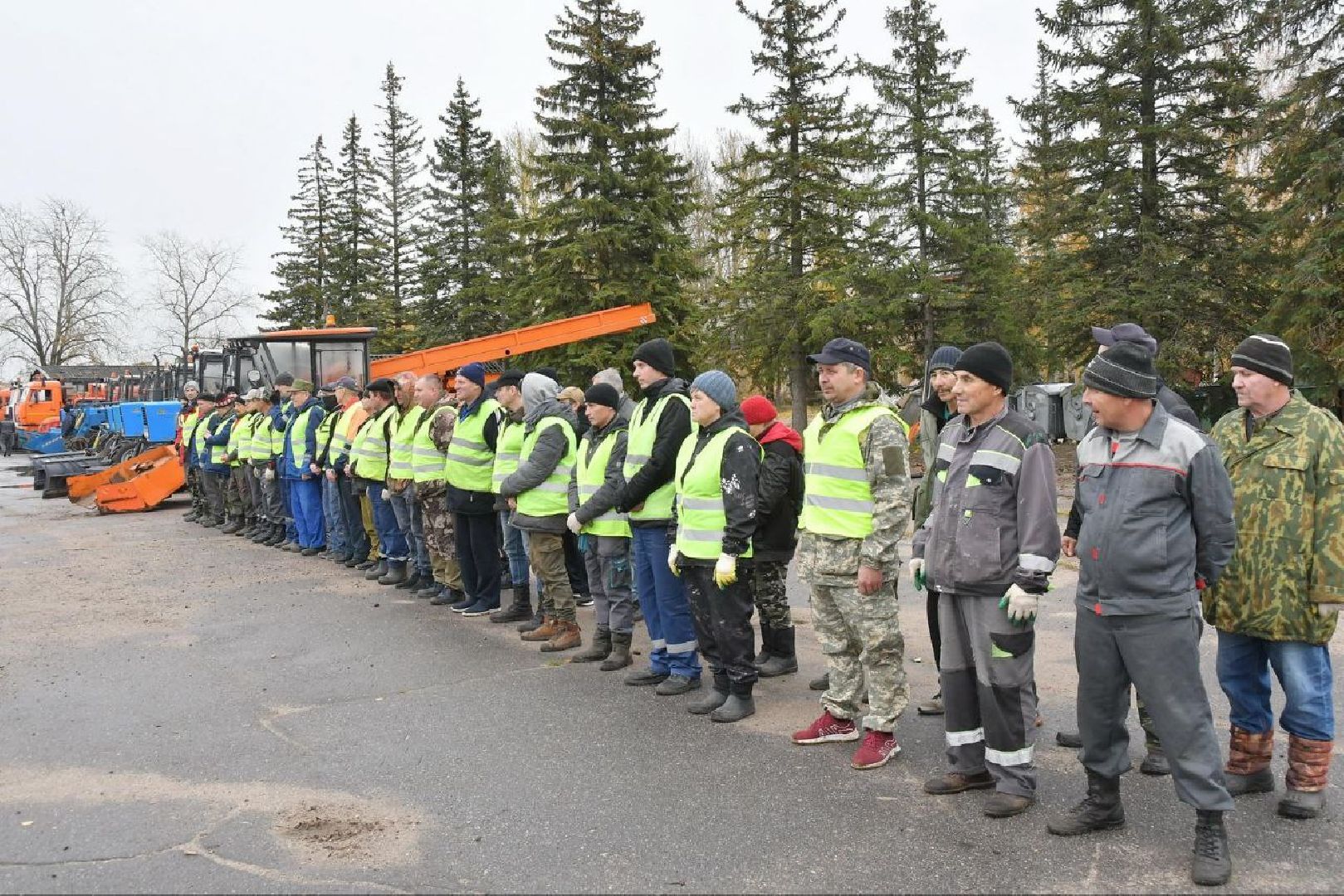 смотр коммунальной техники, Власиха, жкх, Осенне-зимний период,