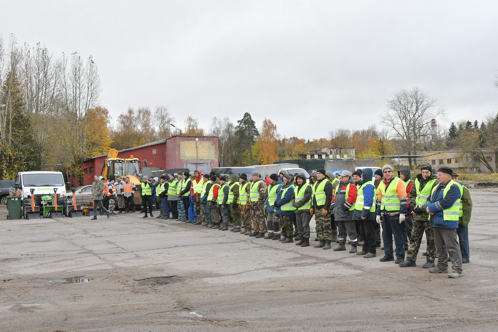 смотр коммунальной техники, Власиха, жкх, Осенне-зимний период,