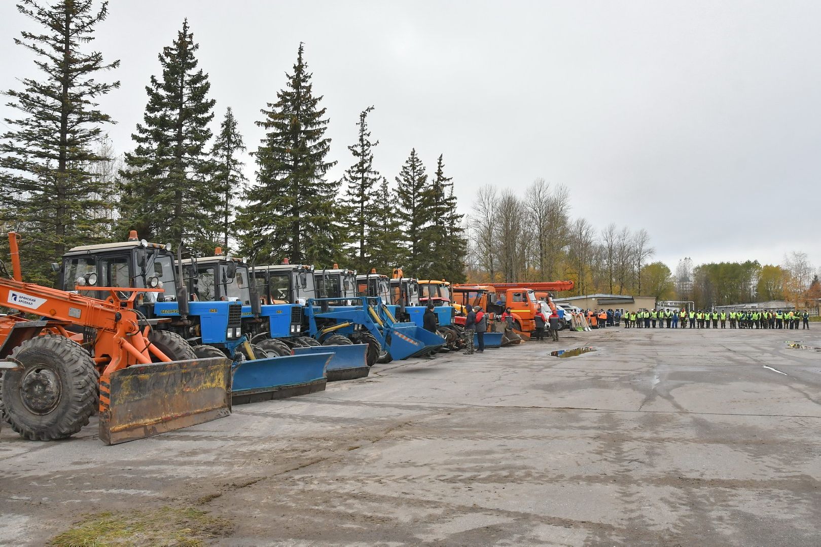 смотр коммунальной техники, Власиха, жкх, Осенне-зимний период,