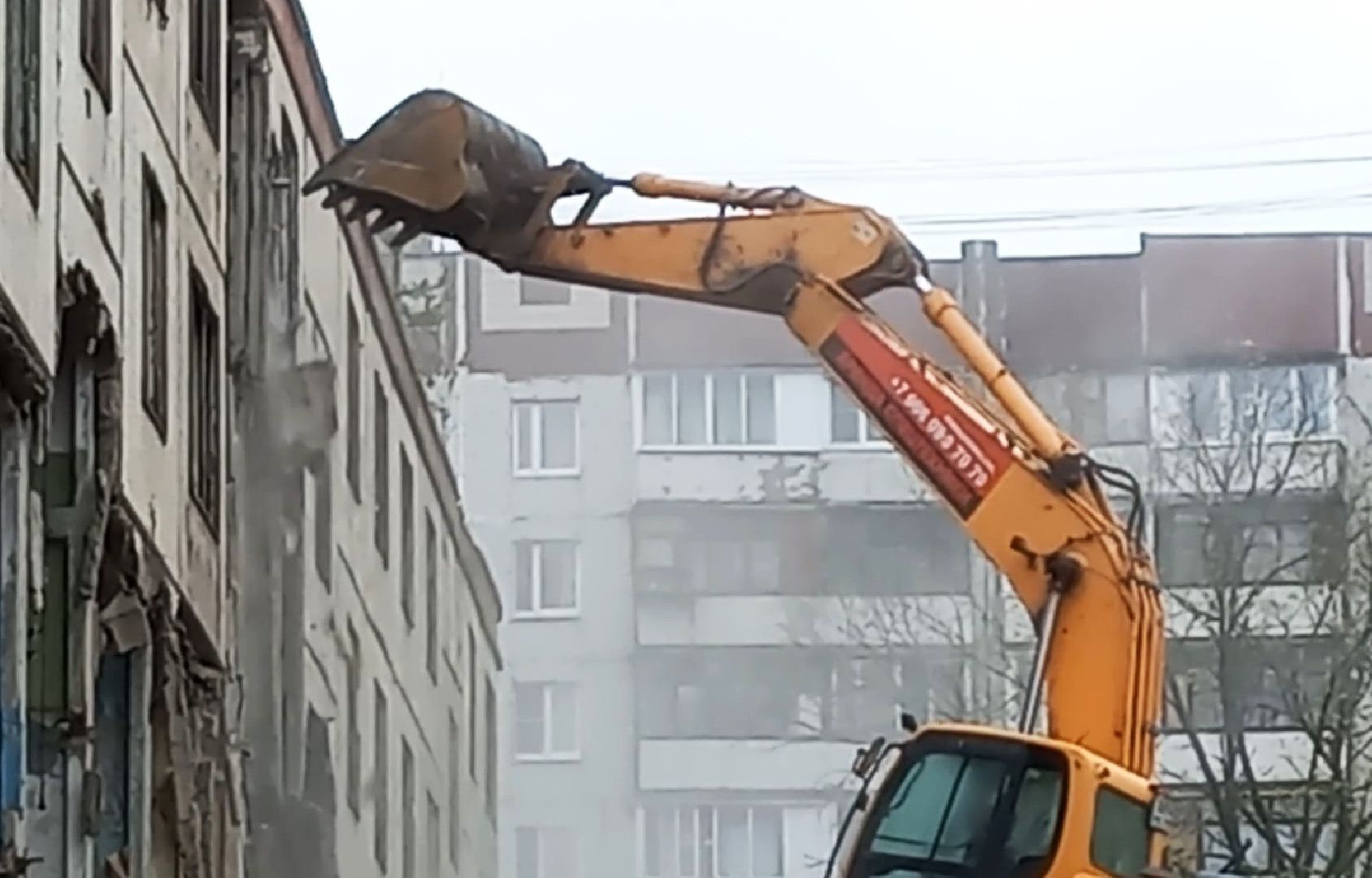 строительство, демонтаж, снос здания, электросталь, строительный мусор,