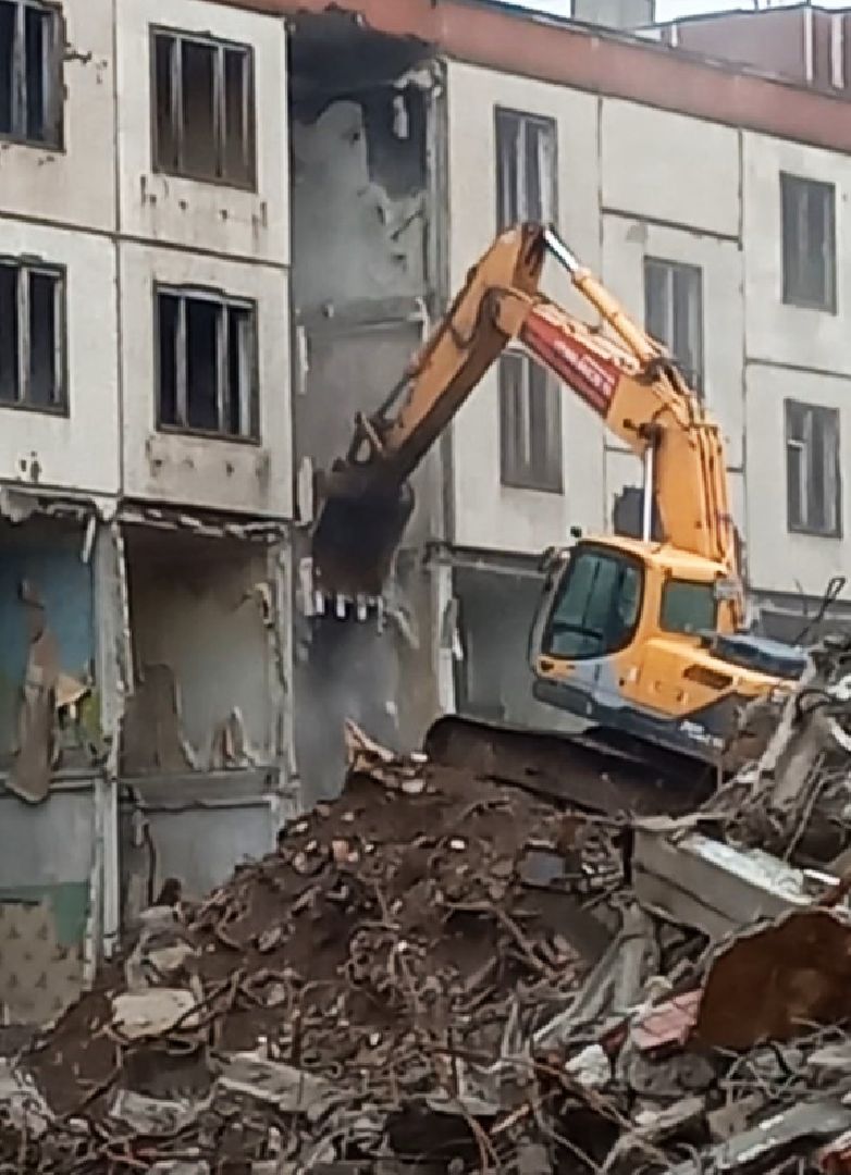 строительство, демонтаж, снос здания, электросталь, строительный мусор,