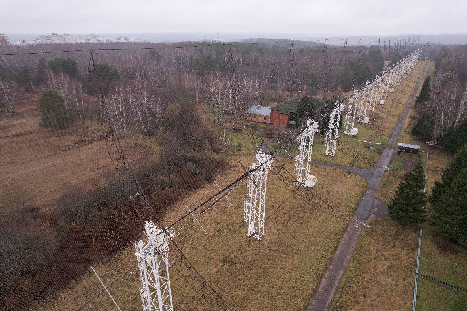 видео с коптера,