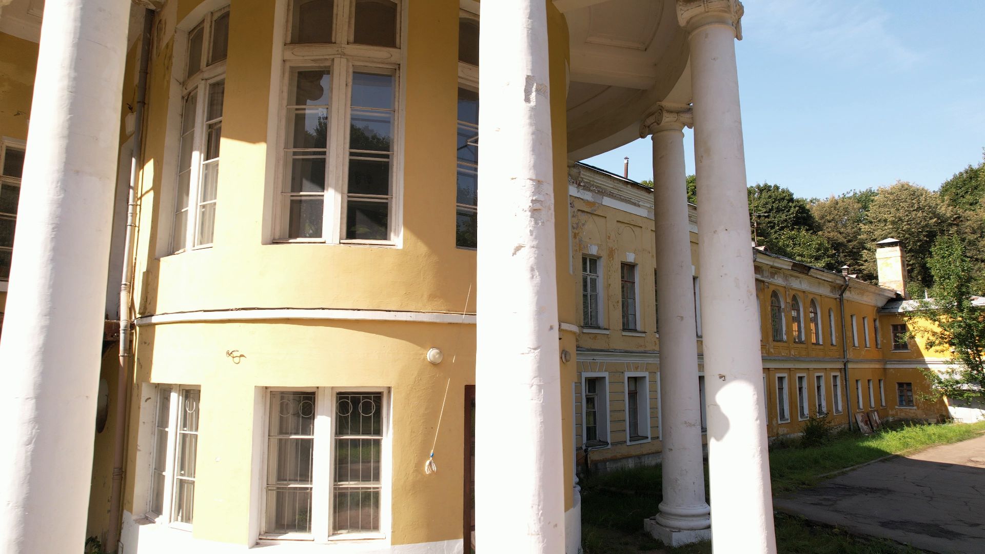 видное, Суханово, усадьба, культура,видео с коптера,