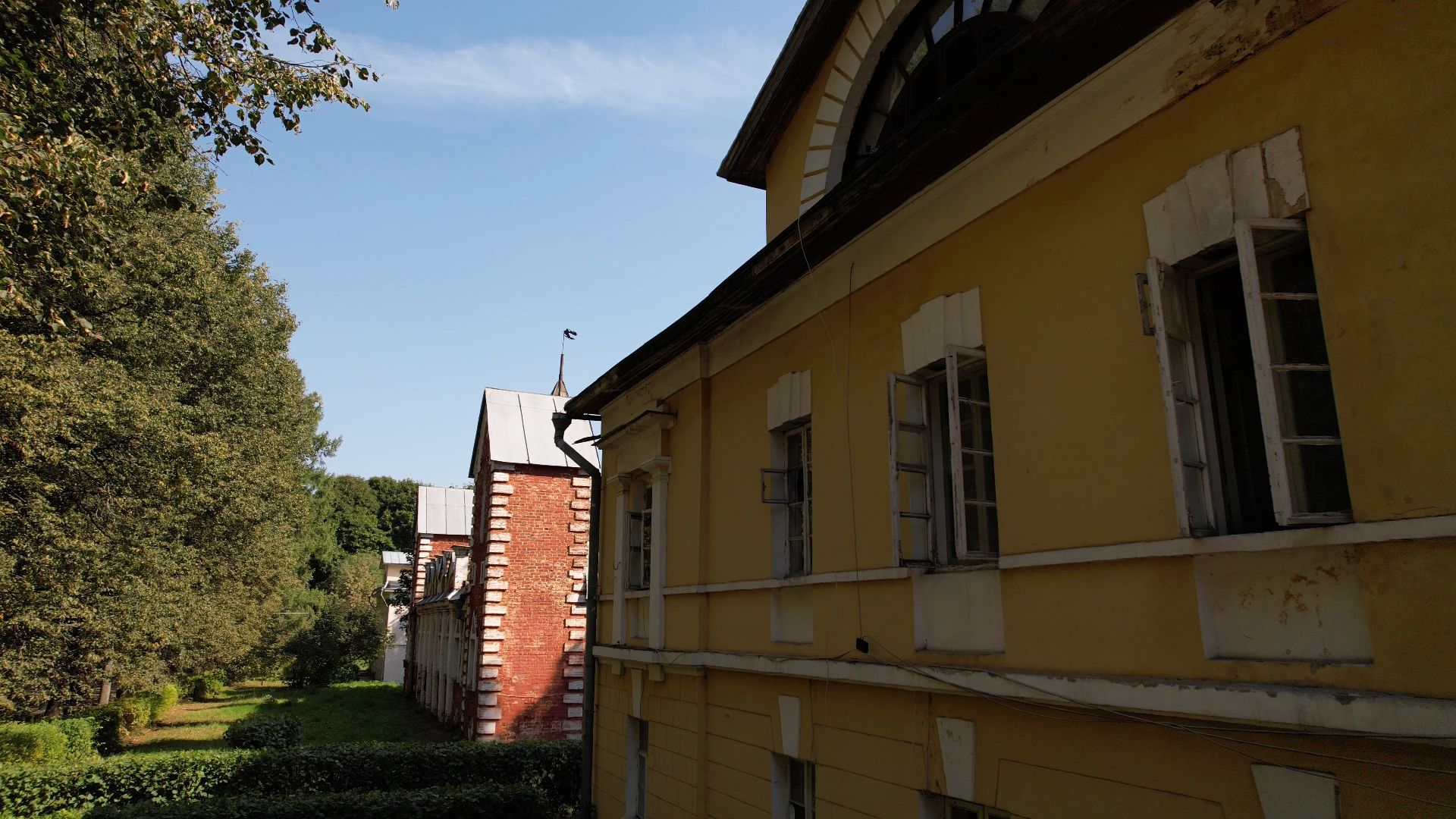 видное, Суханово, усадьба, культура,видео с коптера,