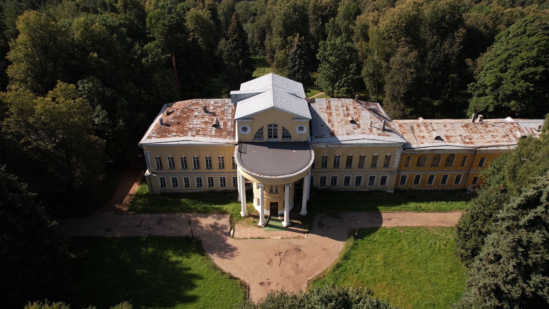 видное, Суханово, усадьба, культура,видео с коптера,
