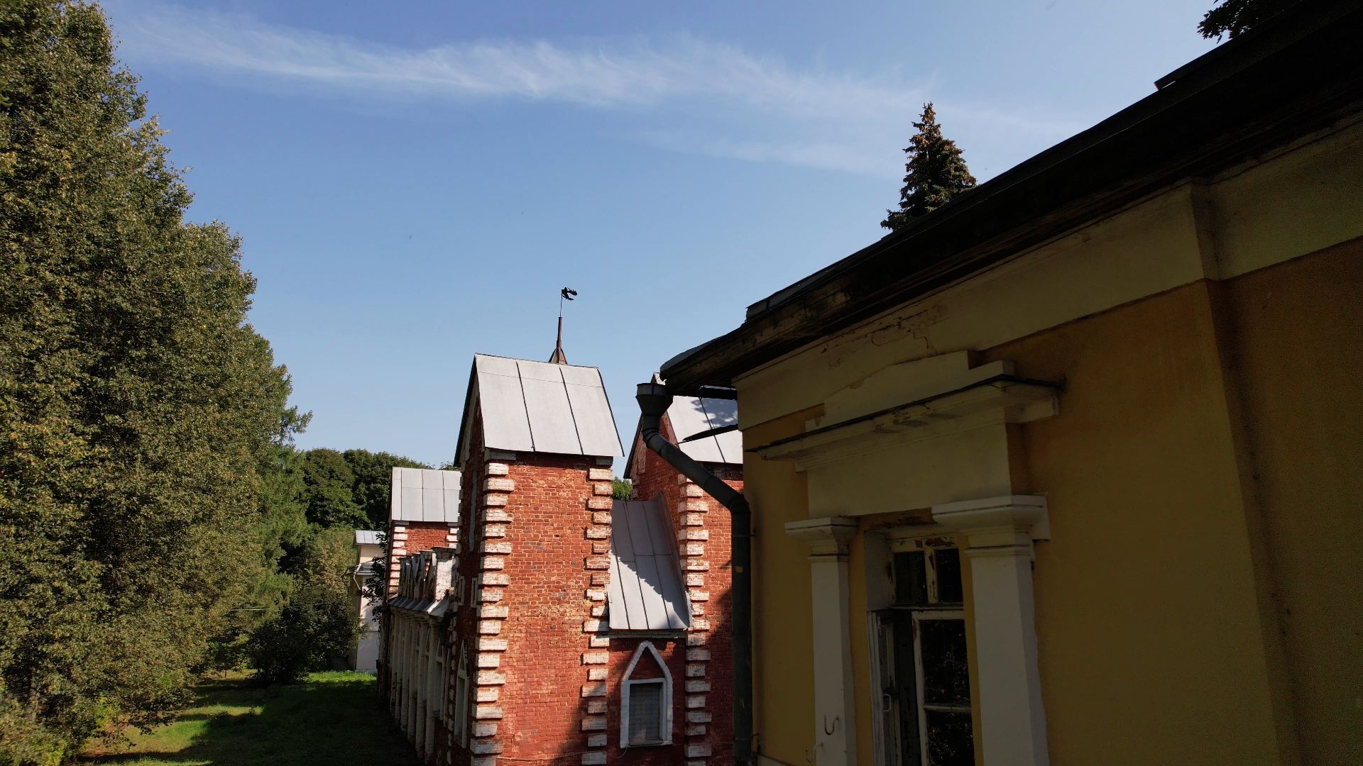 видное, Суханово, усадьба, культура,видео с коптера,