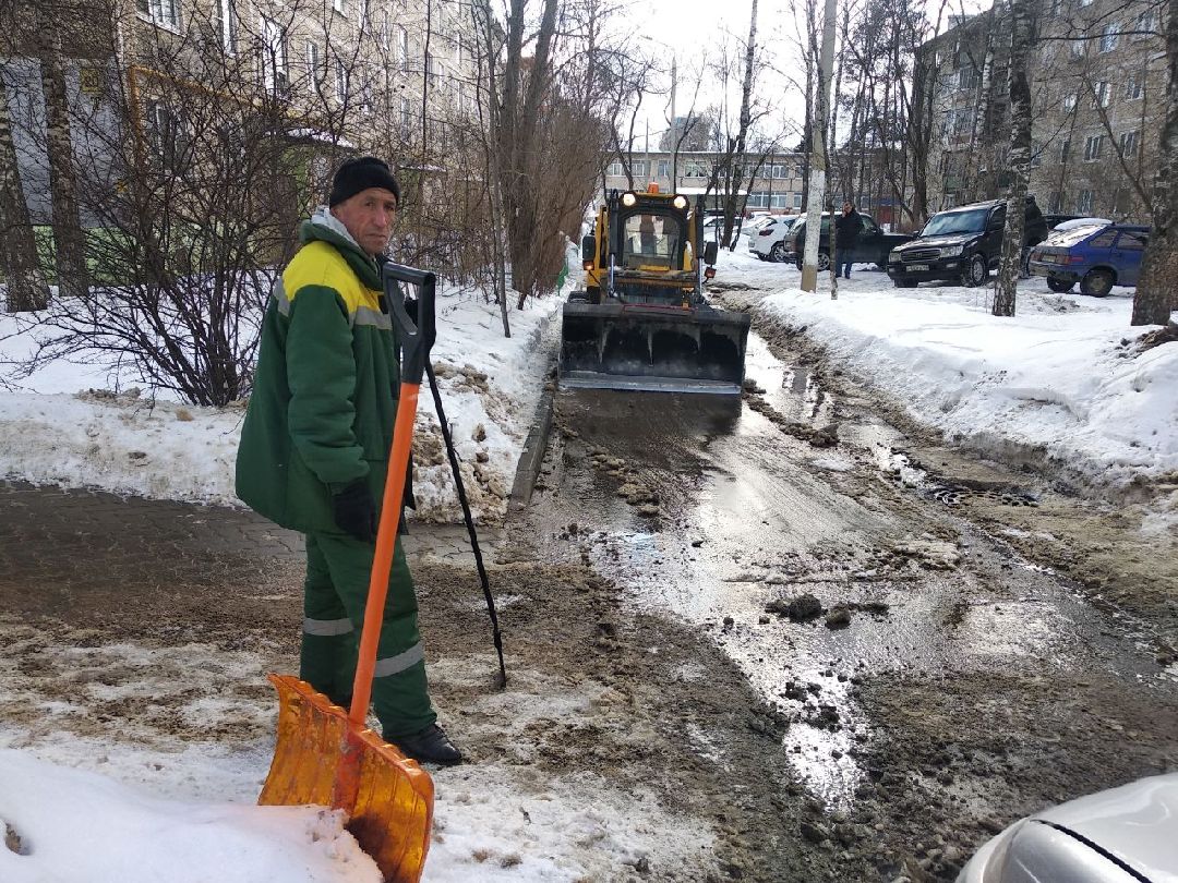 Дмитров, ЖКХ, уборка снега, Министерство ЖКХ МО