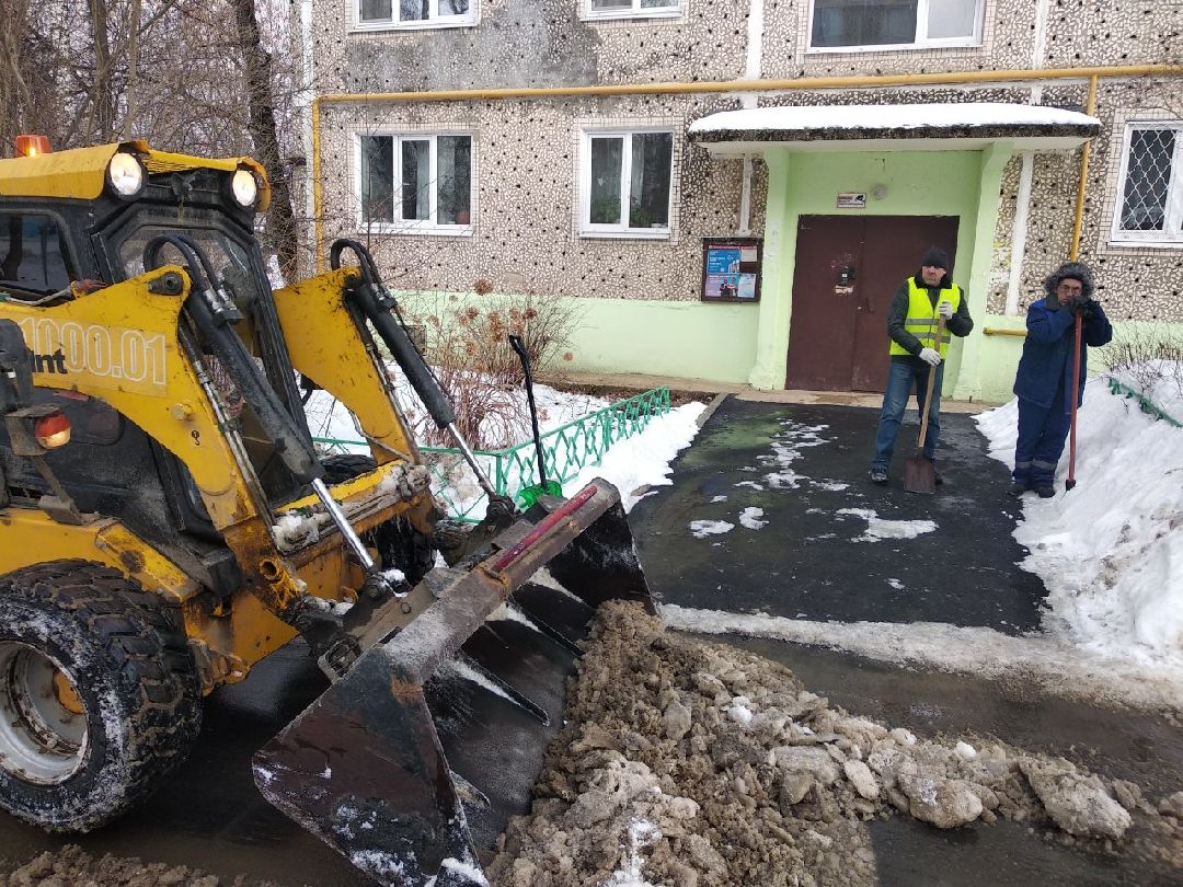 Дмитров, ЖКХ, уборка снега, Министерство ЖКХ МО