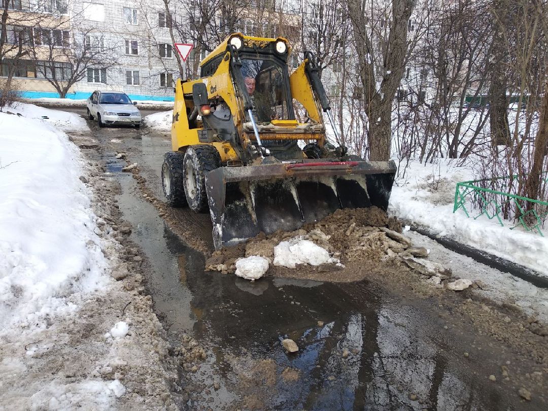 Дмитров, ЖКХ, уборка снега, Министерство ЖКХ МО