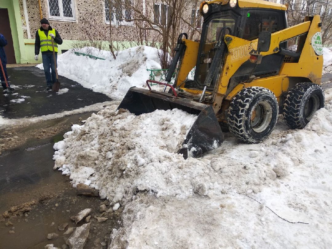 Дмитров, ЖКХ, уборка снега, Министерство ЖКХ МО
