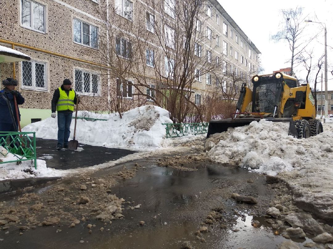 Дмитров, ЖКХ, уборка снега, Министерство ЖКХ МО