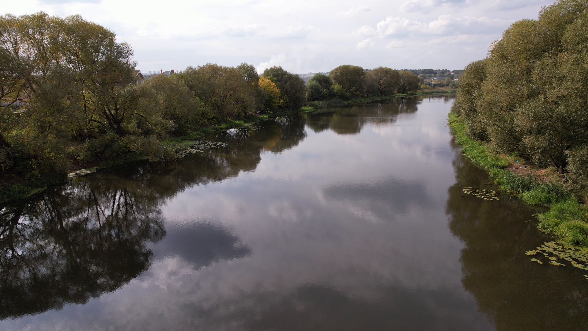 жуковский, благоустройство, набережная,видео с коптера,