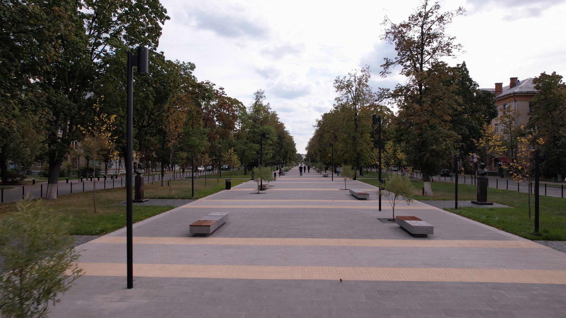 жуковский, благоустройство, история,видео с коптера,