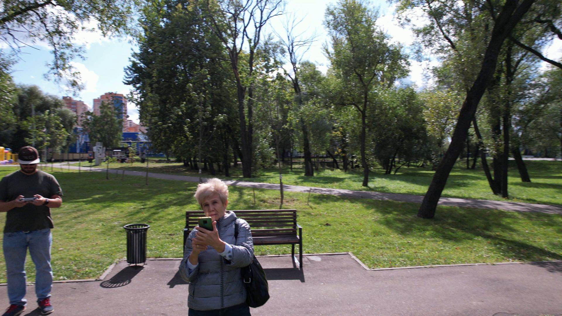 Реутов, благоустройство, пруд,видео с коптера,