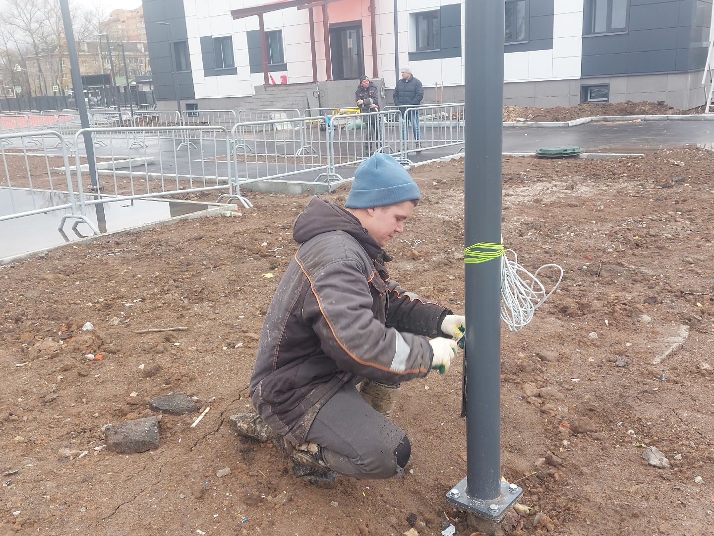 благоуйстройство, город чехов, Стадион в Чехове, Стадион Гидросталь, капремонт,