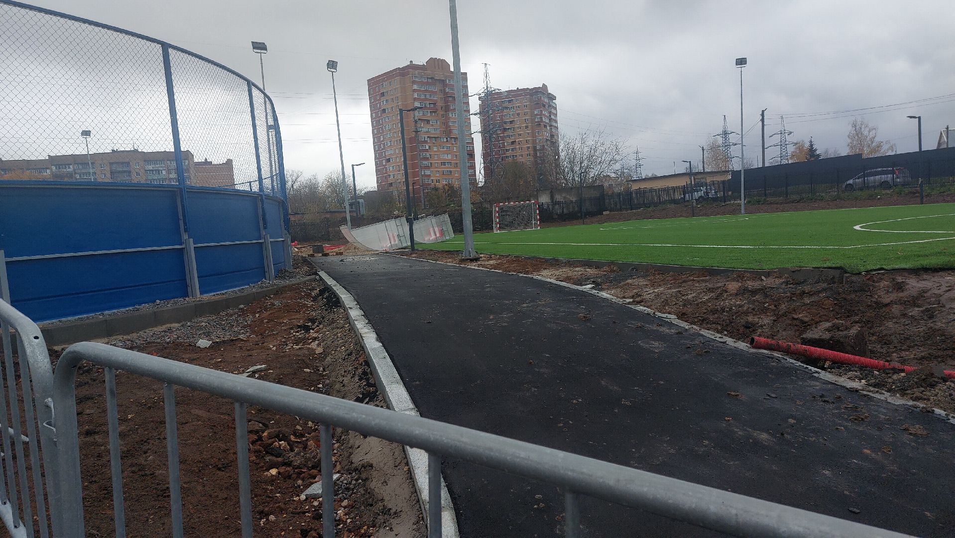 благоуйстройство, город чехов, Стадион в Чехове, Стадион Гидросталь, капремонт,