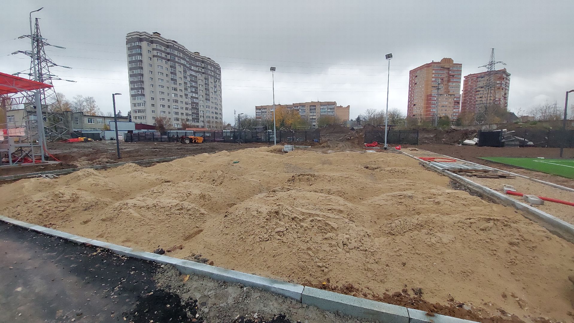 благоуйстройство, город чехов, Стадион в Чехове, Стадион Гидросталь, капремонт,