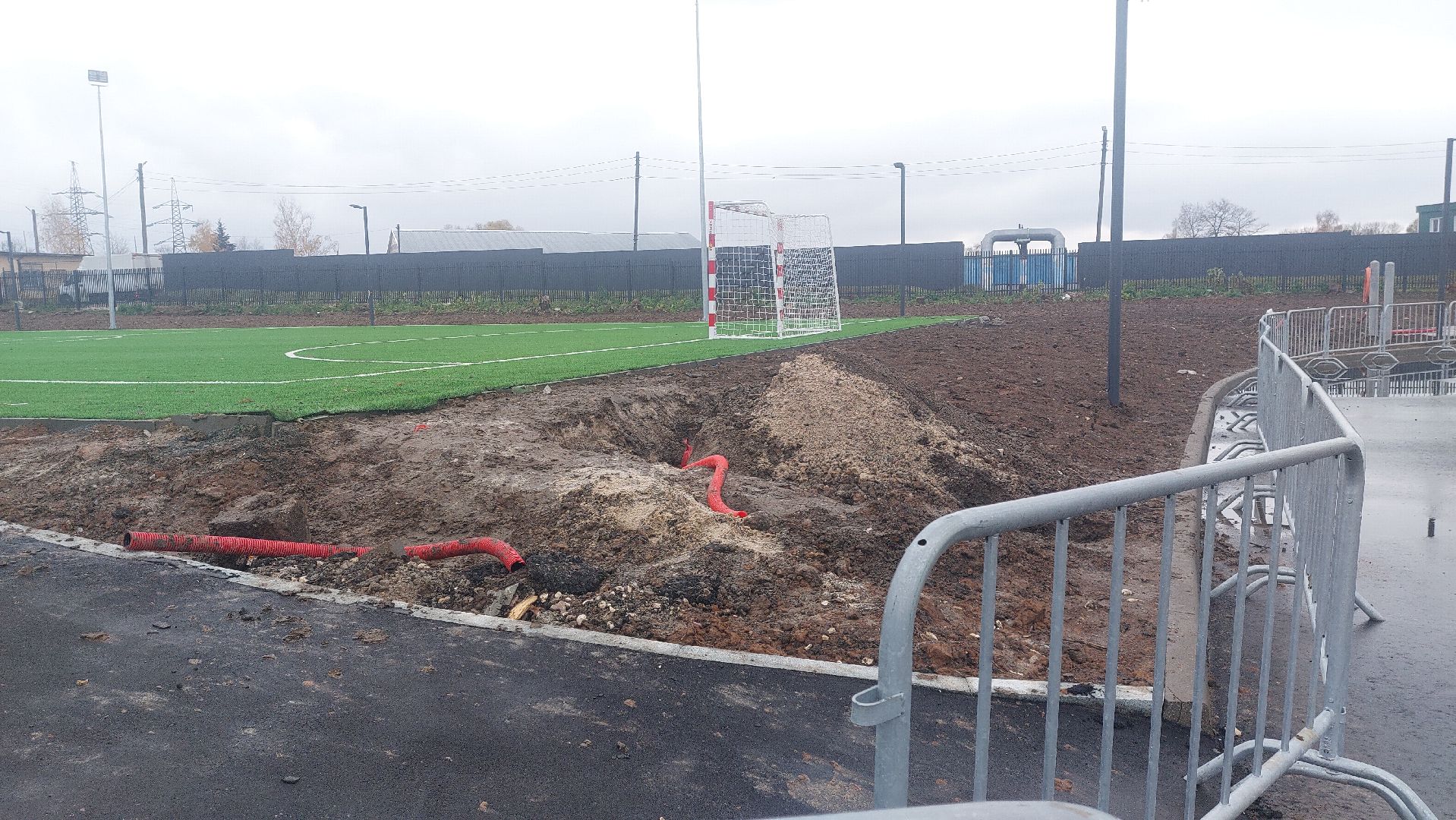 благоуйстройство, город чехов, Стадион в Чехове, Стадион Гидросталь, капремонт,