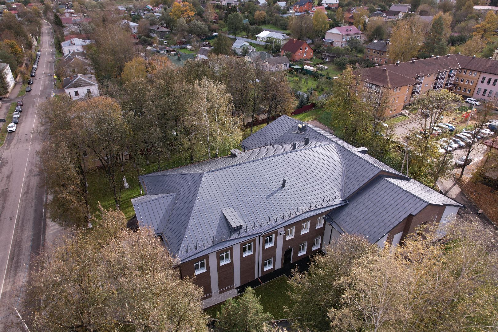 родники, капремонт, волоколамск,видео с коптера,