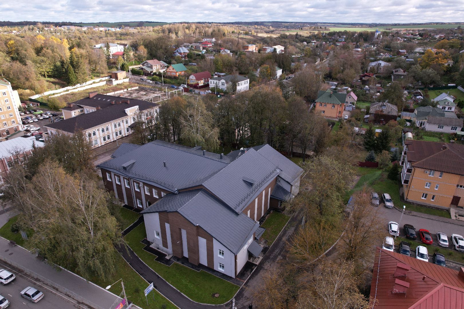 родники, капремонт, волоколамск,видео с коптера,