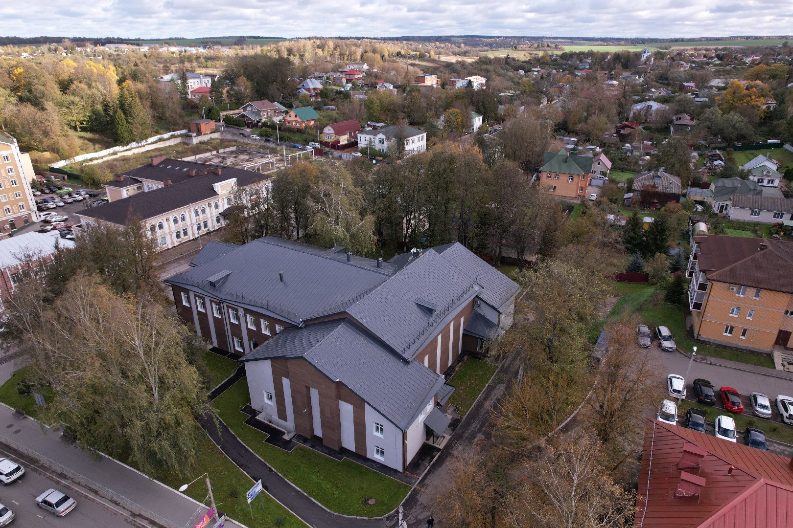 родники, капремонт, волоколамск,видео с коптера,
