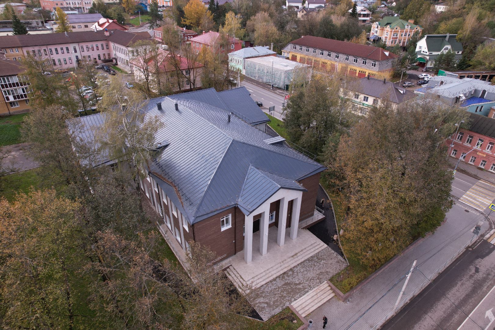 родники, капремонт, волоколамск,видео с коптера,