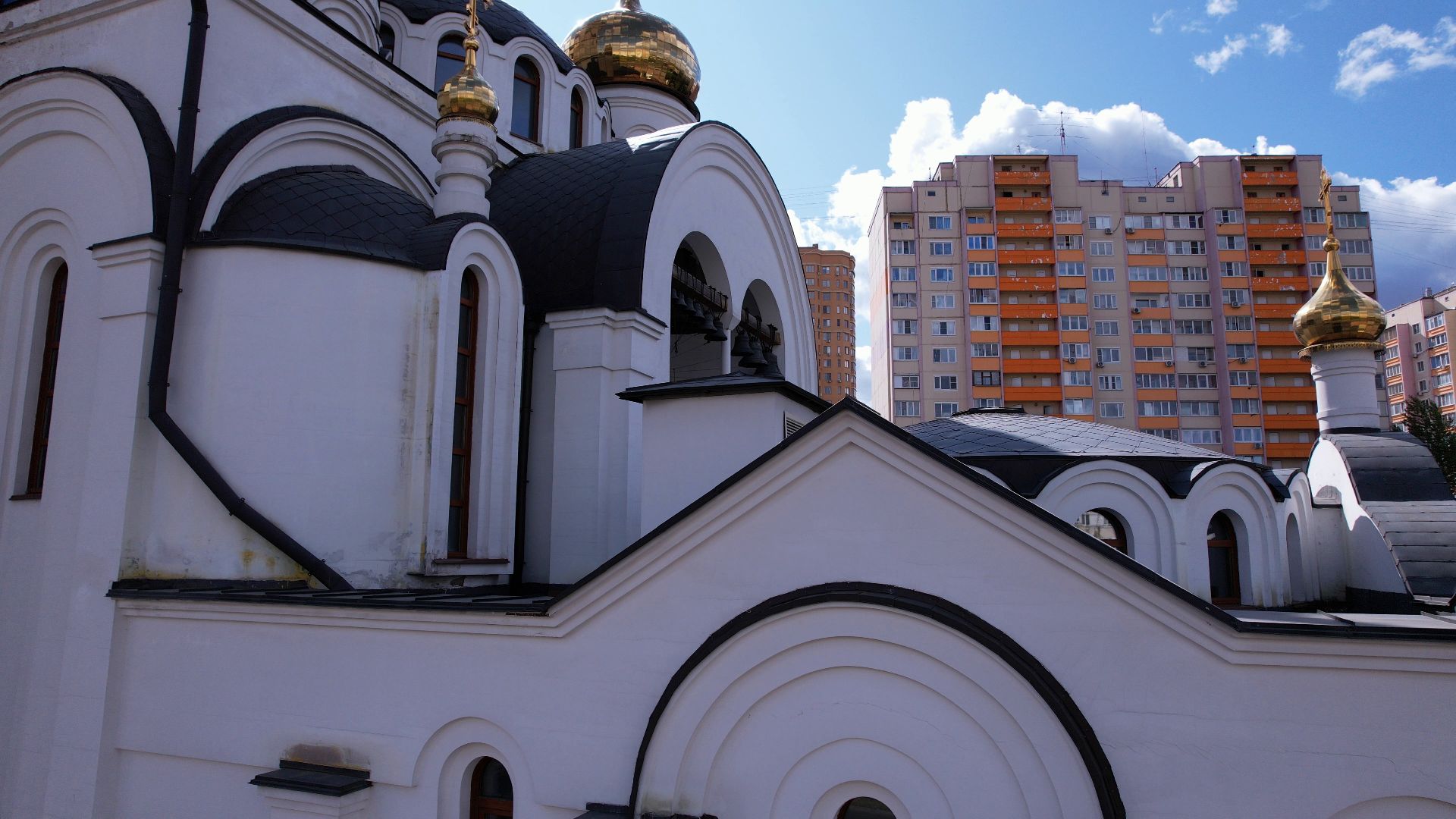 реутов, храм, культура,видео с коптера,