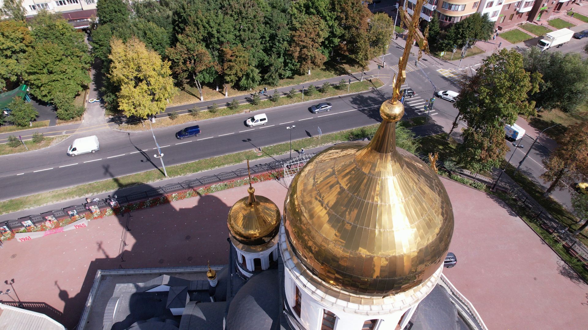 реутов, храм, культура,видео с коптера,