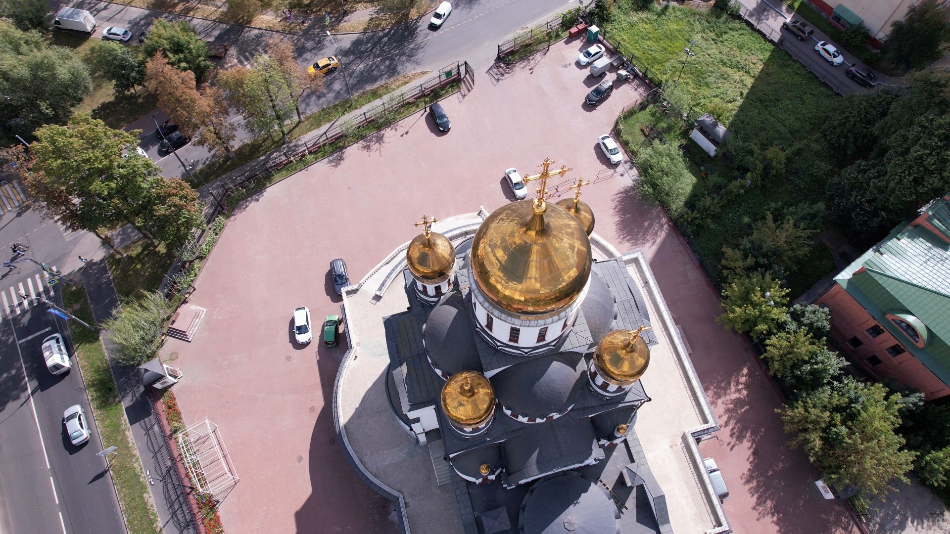 реутов, храм, культура,видео с коптера,