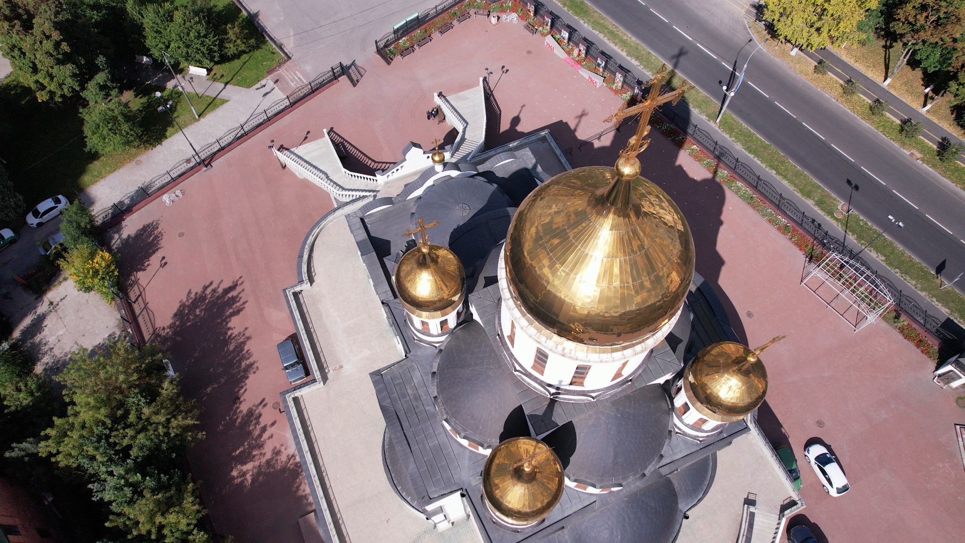 реутов, храм, культура,видео с коптера,