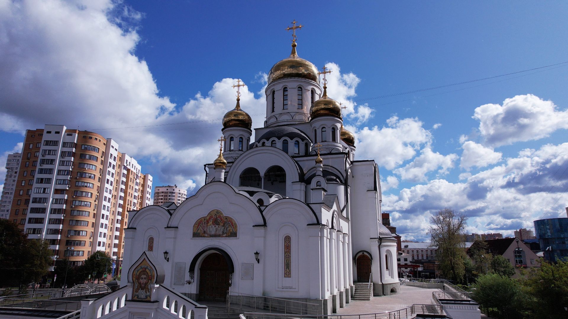 реутов, храм, культура,видео с коптера,