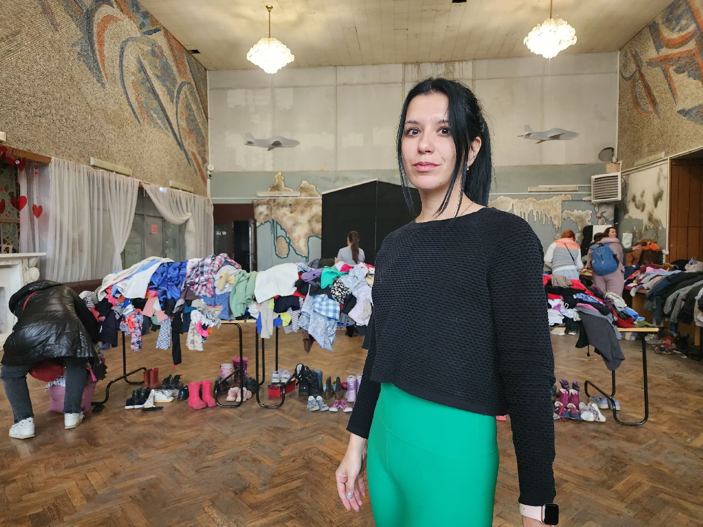 Благотворительность, акция по обмену вещами, Старая Купавна, Богородский городской округ,