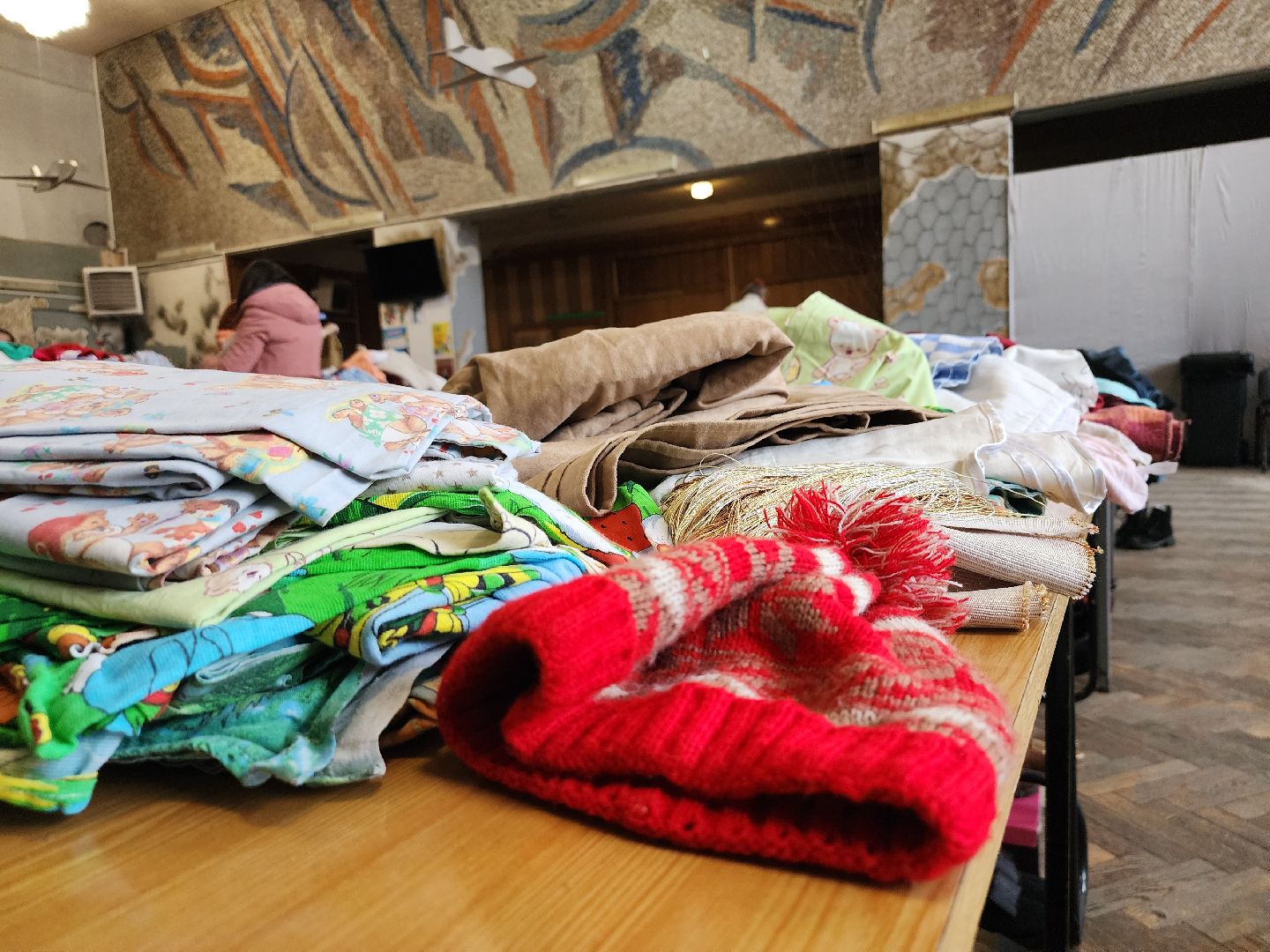 Благотворительность, акция по обмену вещами, Старая Купавна, Богородский городской округ,