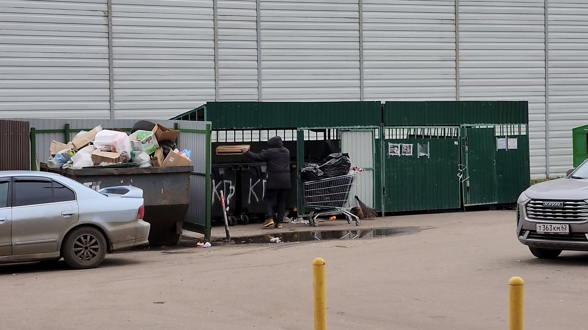 Одинцово, Немчиновка, мусор, отходы, бункер, крупногабаритные отходы,