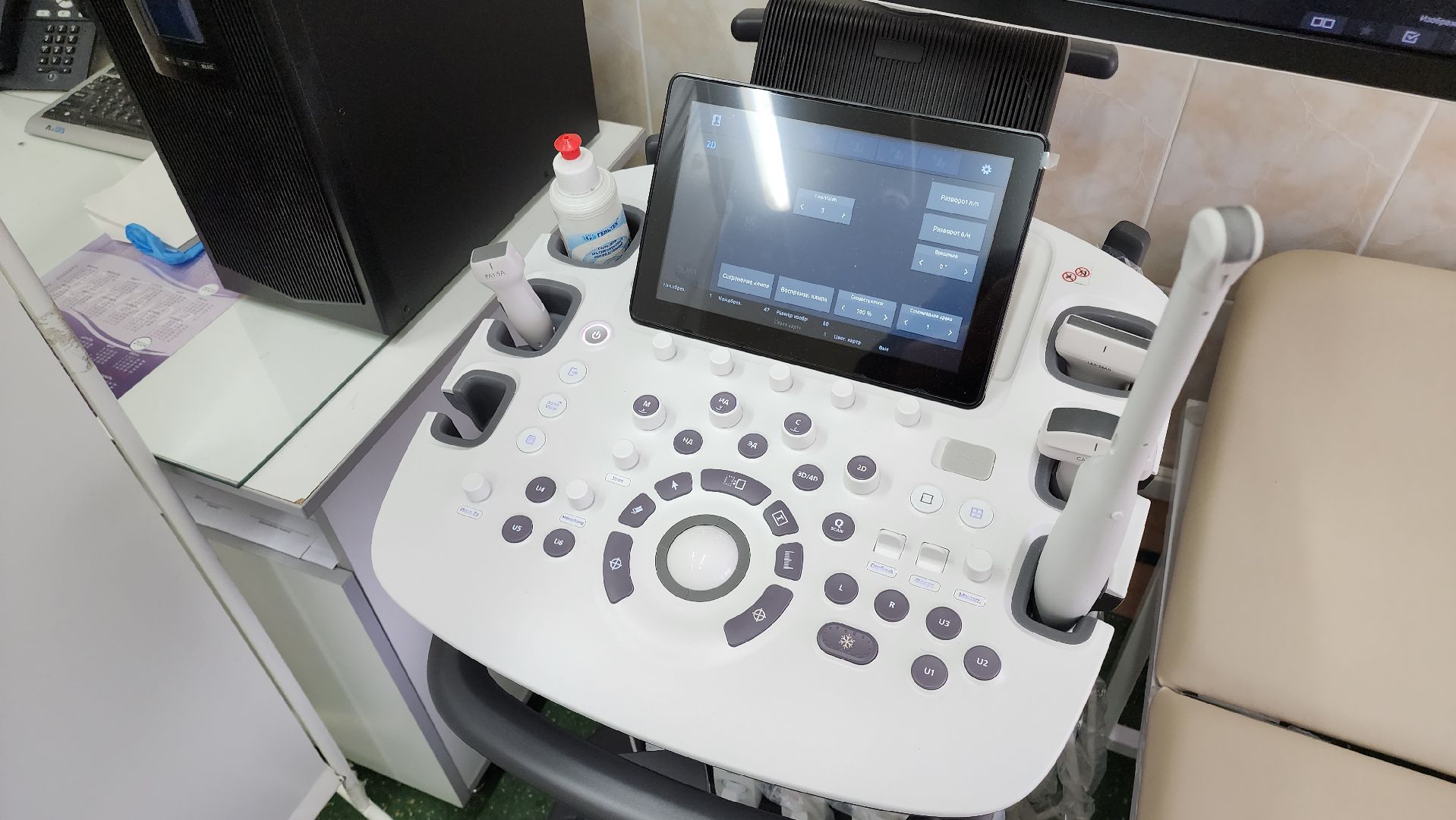 кашира, Каширская ЦРБ, аппарат УЗИ, РуСкан 65, патологии, молочные железы, женская консультация,