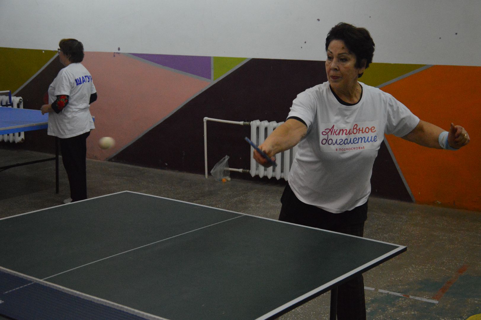шатура, активное долголетие, настольный теннис, молодежный центр, городской округ, спорт подмосковья,