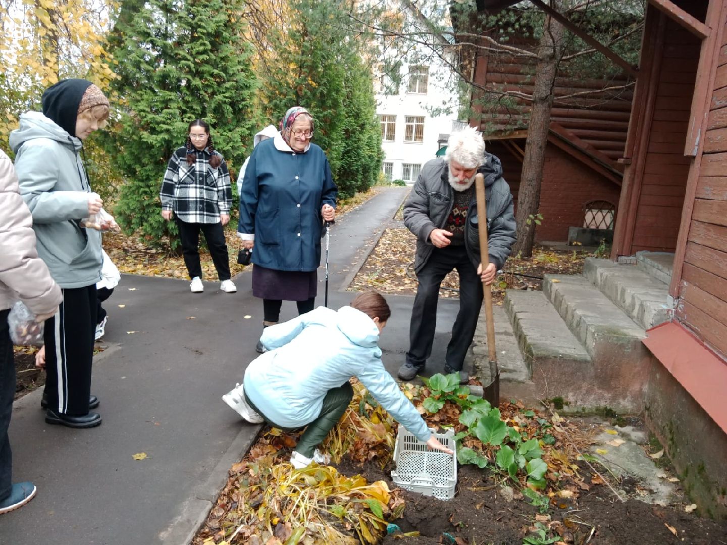 Пантелеимоновский приход, цветы, тюльпаны, луковицы, молодая гвардия, Пушкарева, ВООПИК, Город-сад,