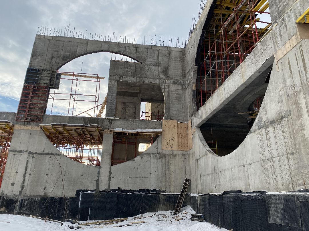 Шаховская, строительство