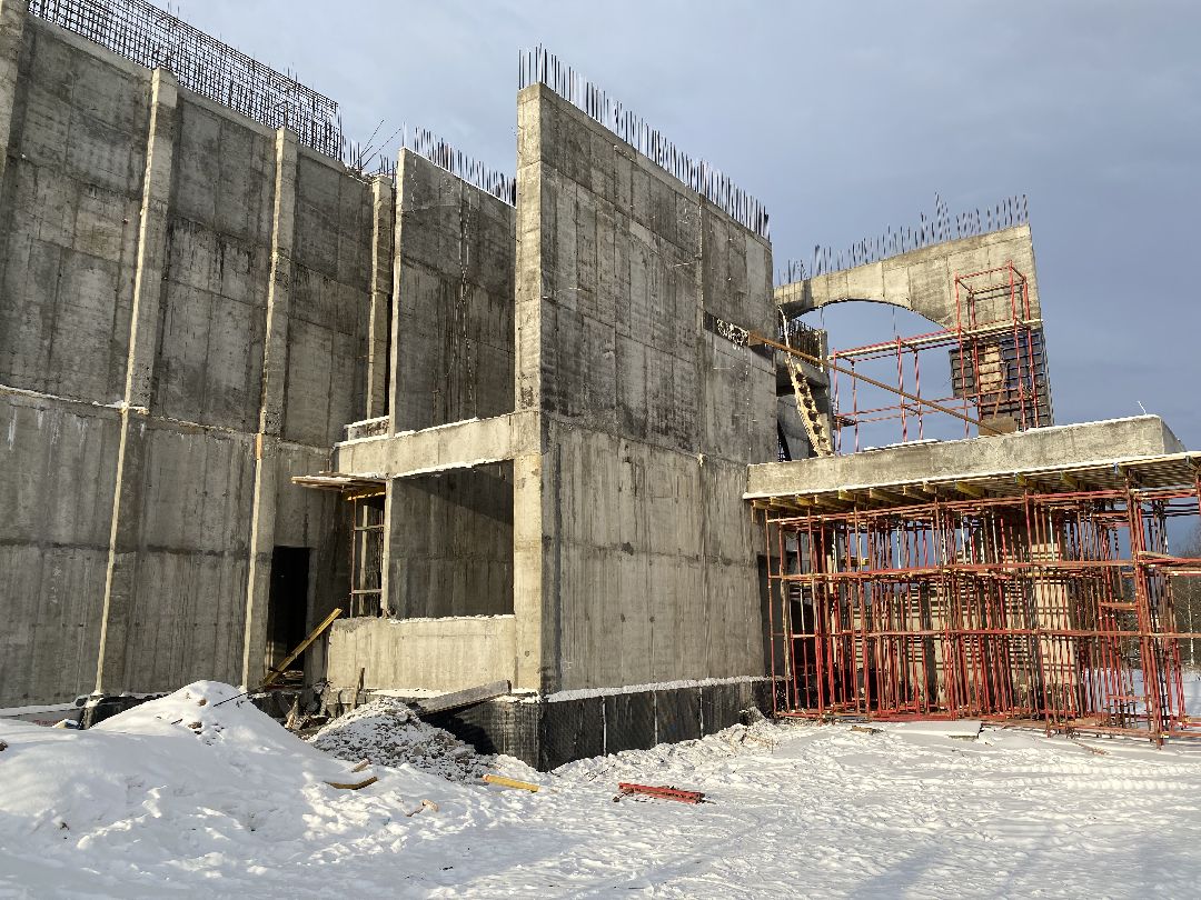 Шаховская, строительство