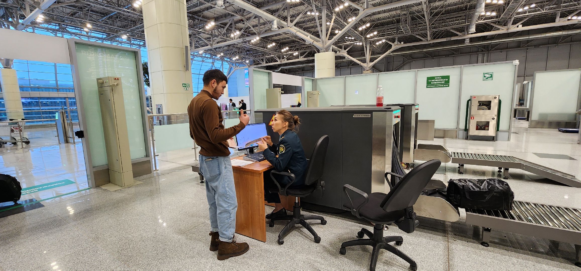 день таможенника, аэропорт Домодедово,