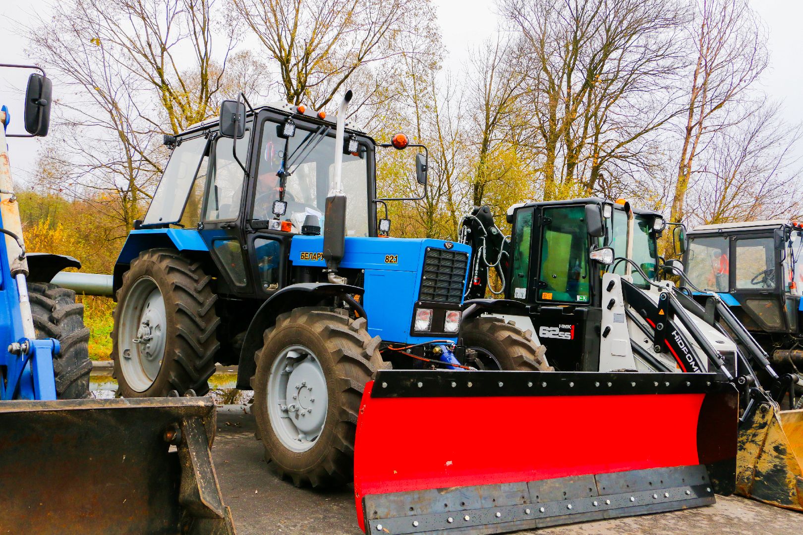 Большая Шатура, смотр техники, спецтехника, ЖКХ,