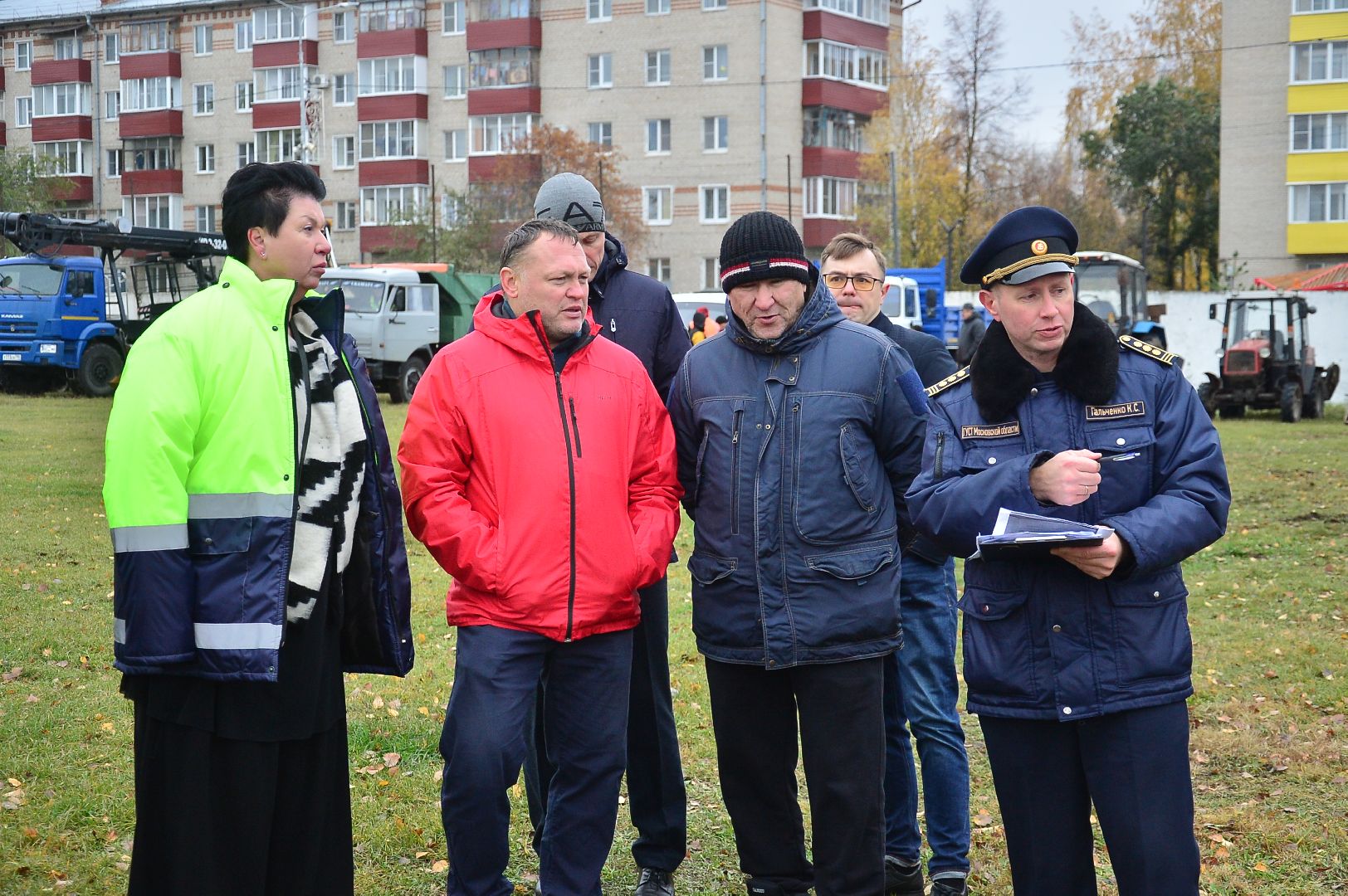 Большая Шатура, смотр техники, спецтехника, ЖКХ,