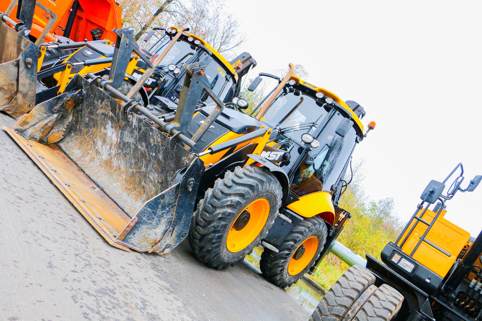 Большая Шатура, смотр техники, спецтехника, ЖКХ,