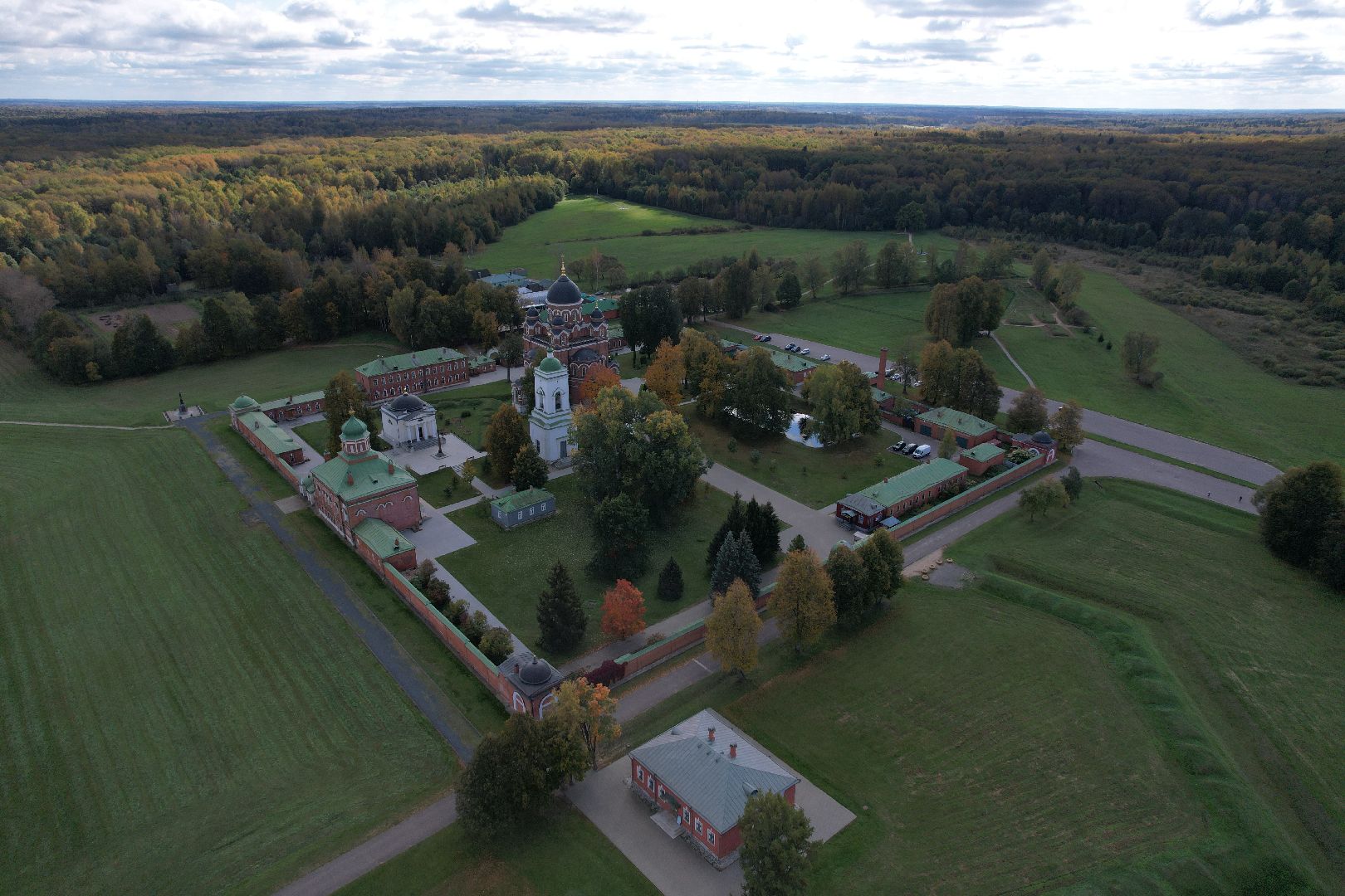 можайск, монастырь, культура,видео с коптера,