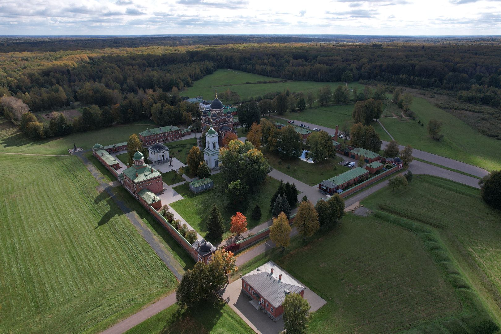 можайск, монастырь, культура,видео с коптера,
