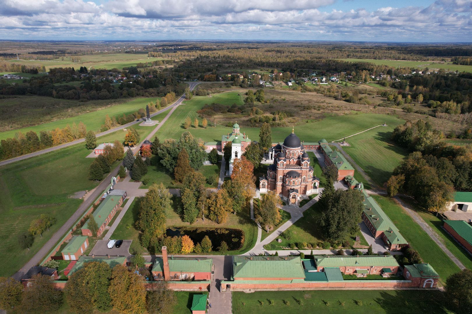 можайск, монастырь, культура,видео с коптера,